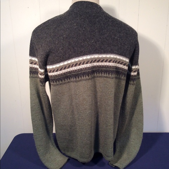 SIMS Snowboard 1/4 zip mens sweater made USA - Picture 3 of 8